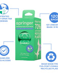 Springland Premium Dog Poop Bags - 120 Count
