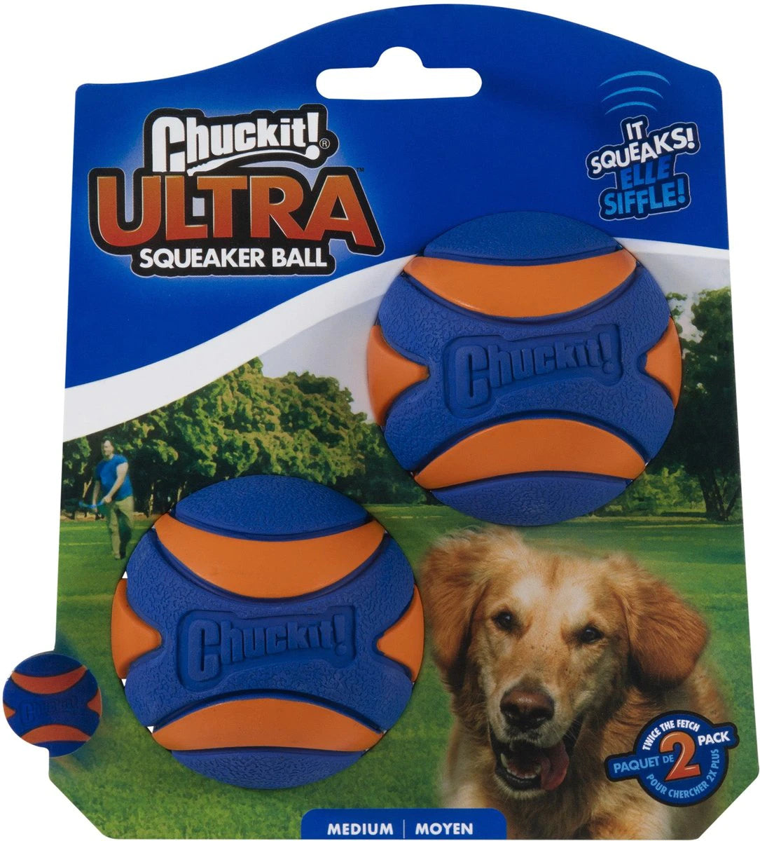 Chuckit! Ultra Sqeaker Balls