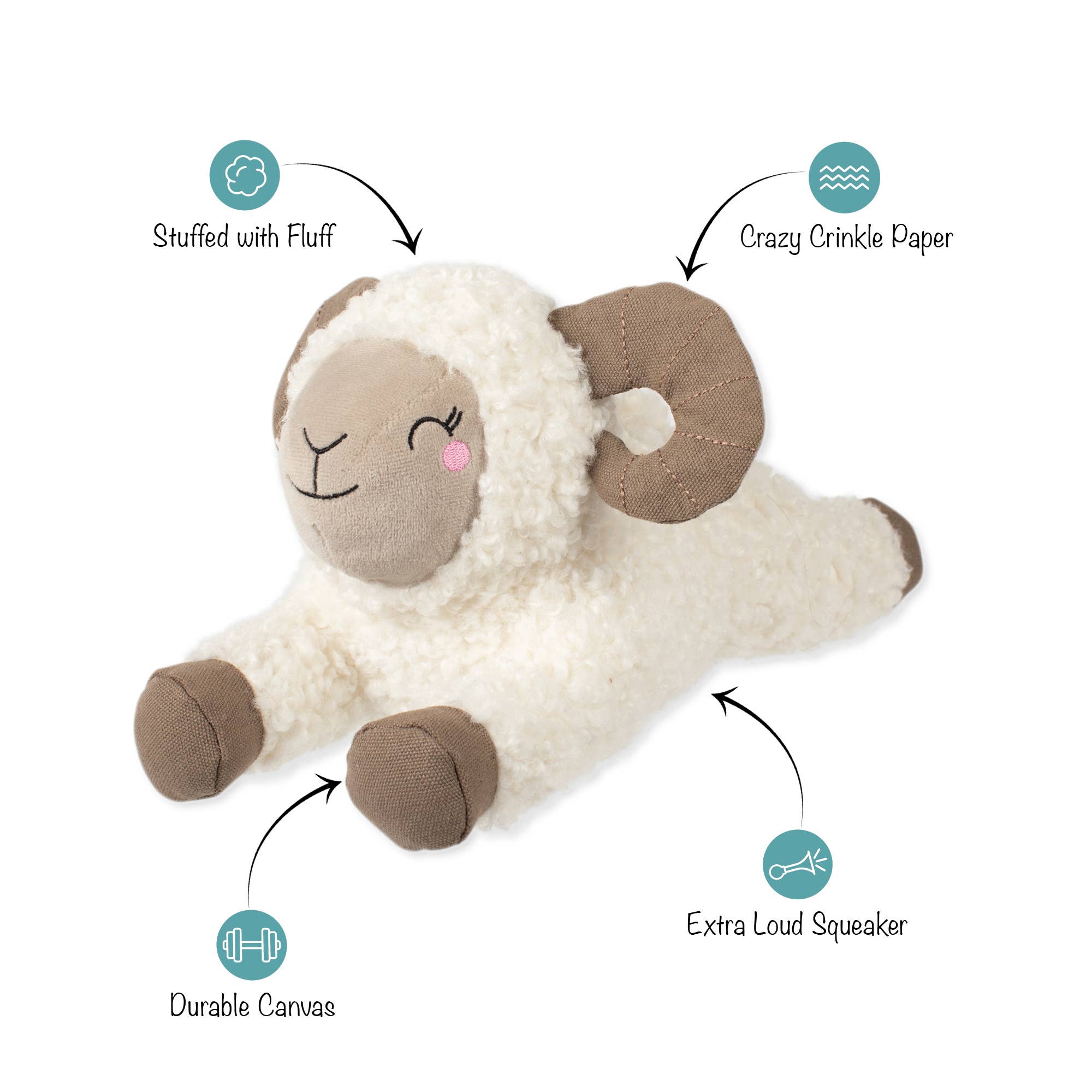 Petshop by Fringe Studio - YOU HERD ME PLUSH DOG TOY