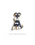 Lili Chin Art - Schnauzer Dog Enamel Pin