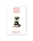 Lili Chin Art - Schnauzer Dog Enamel Pin