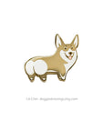 Lili Chin Art - Corgi Dog Enamel Pin
