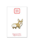 Lili Chin Art - Corgi Dog Enamel Pin