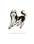 Lili Chin Art - Husky Dog Enamel Pin