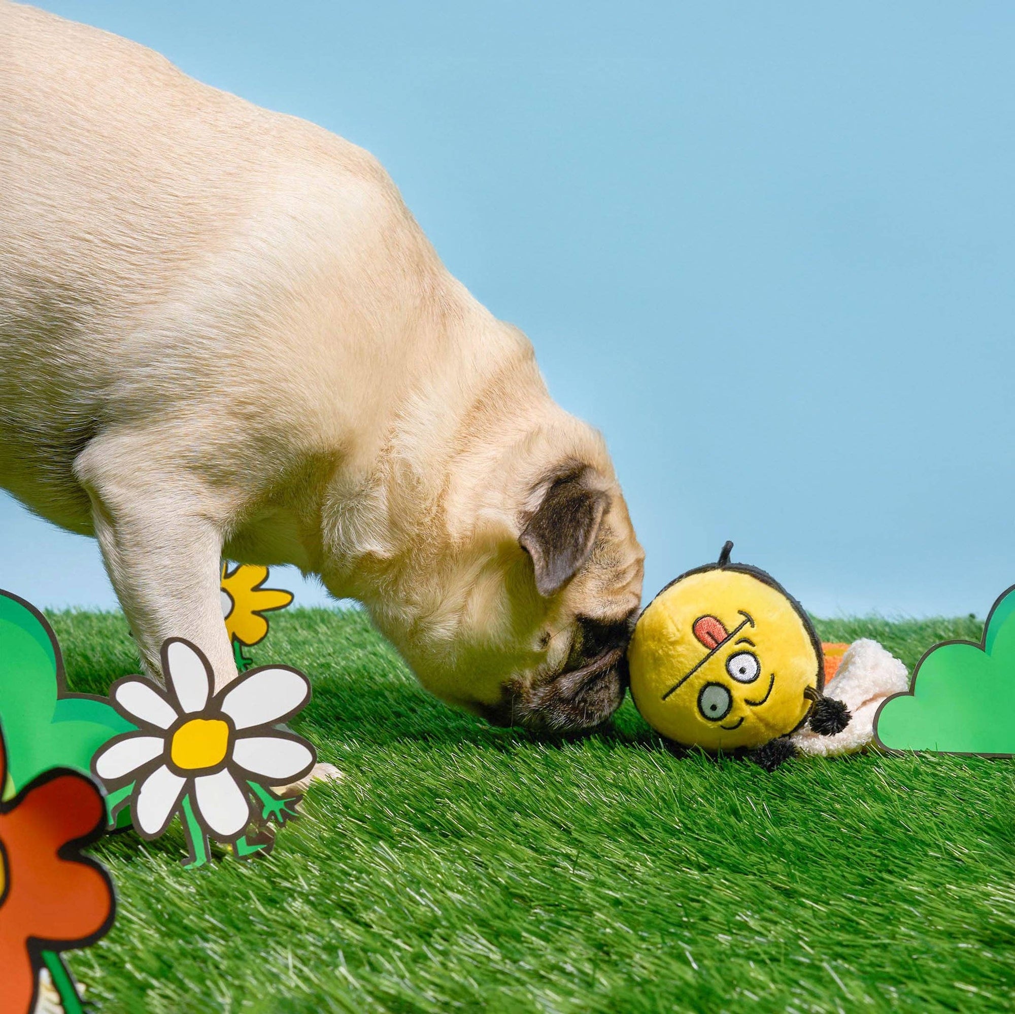 the furryfolks - Bee Happy Nosework Toy
