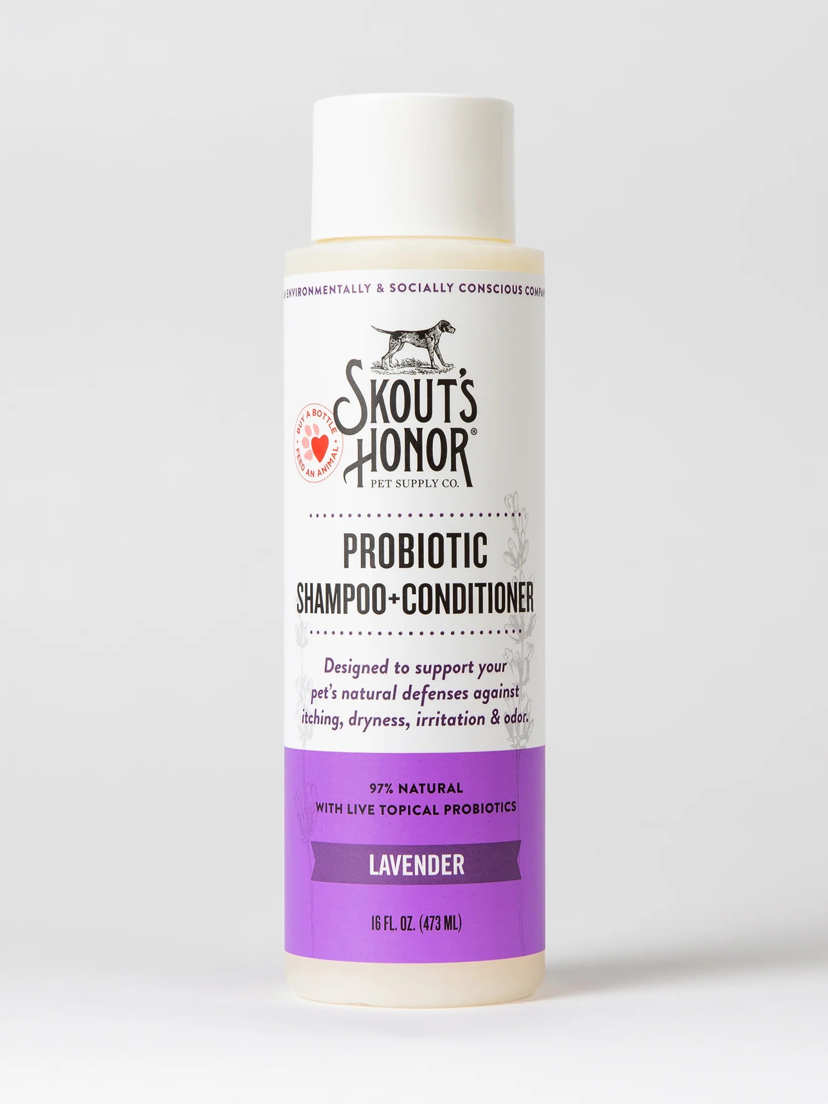 Skout&#39;s Honor - Probiotic Shampoo + Conditioner For Dogs + Cats