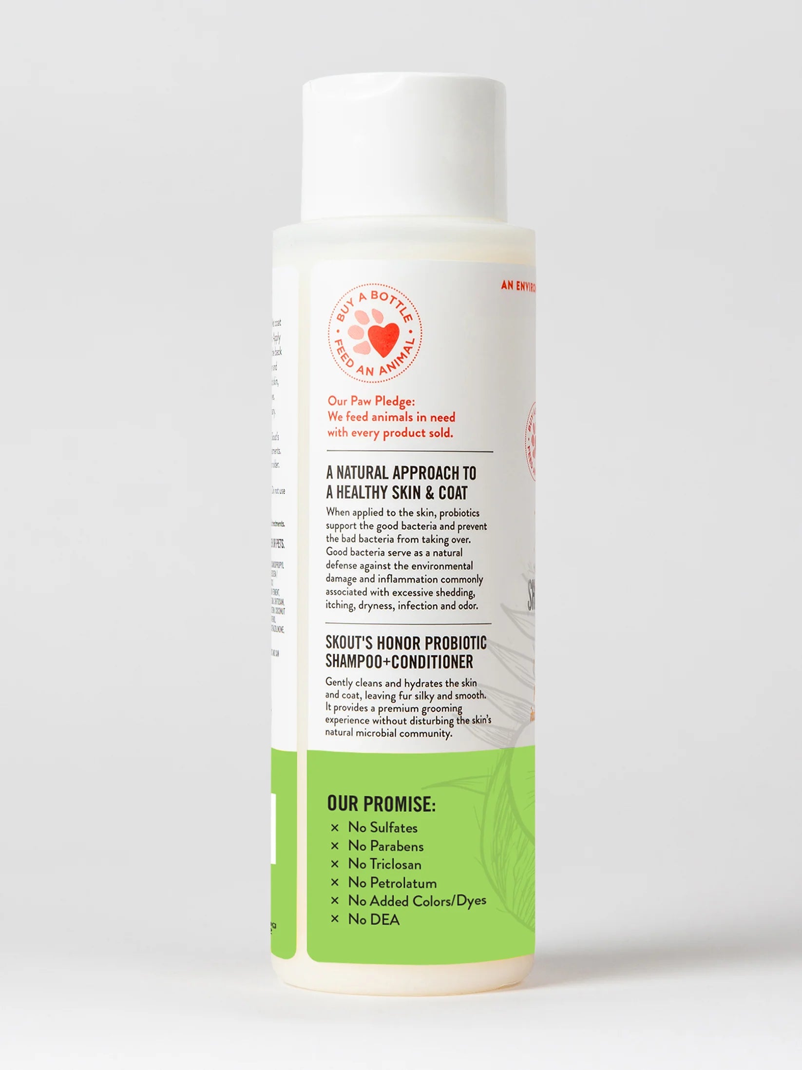 Skout&#39;s Honor - Probiotic Shampoo + Conditioner For Dogs + Cats