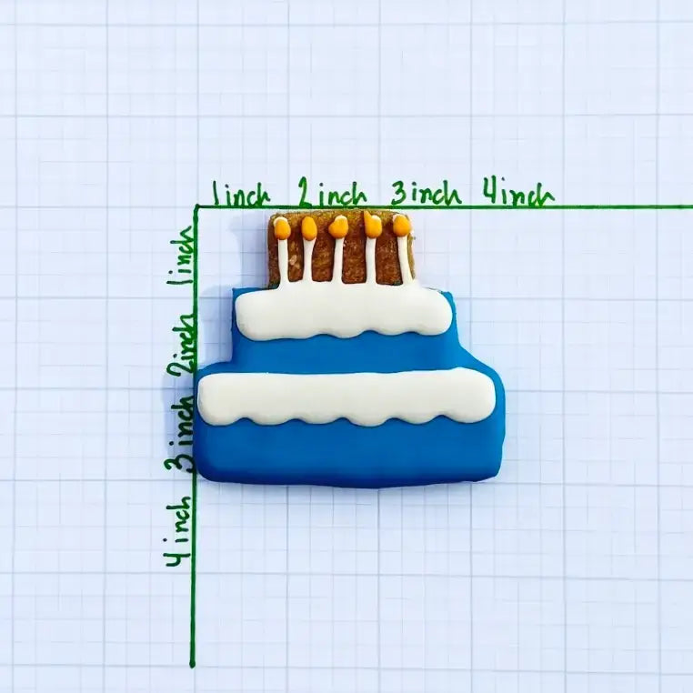 Lucky Biscuit Pet Bakery - Celebration Cake Blue : Cake Blue