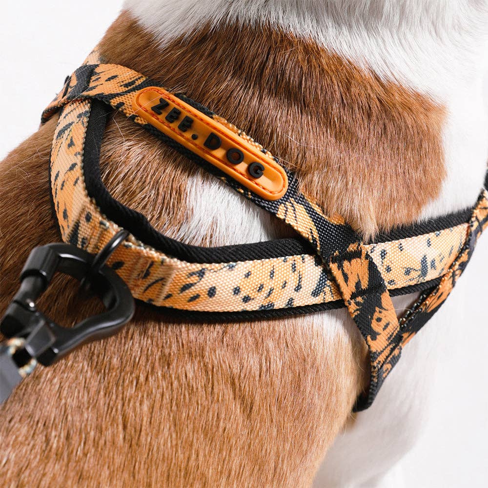 Zee.Dog - Bossa Banana | SofterWalk Harness: Large