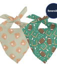Dog Bandana Co. Football & Baseball Reversible Dog Bandana