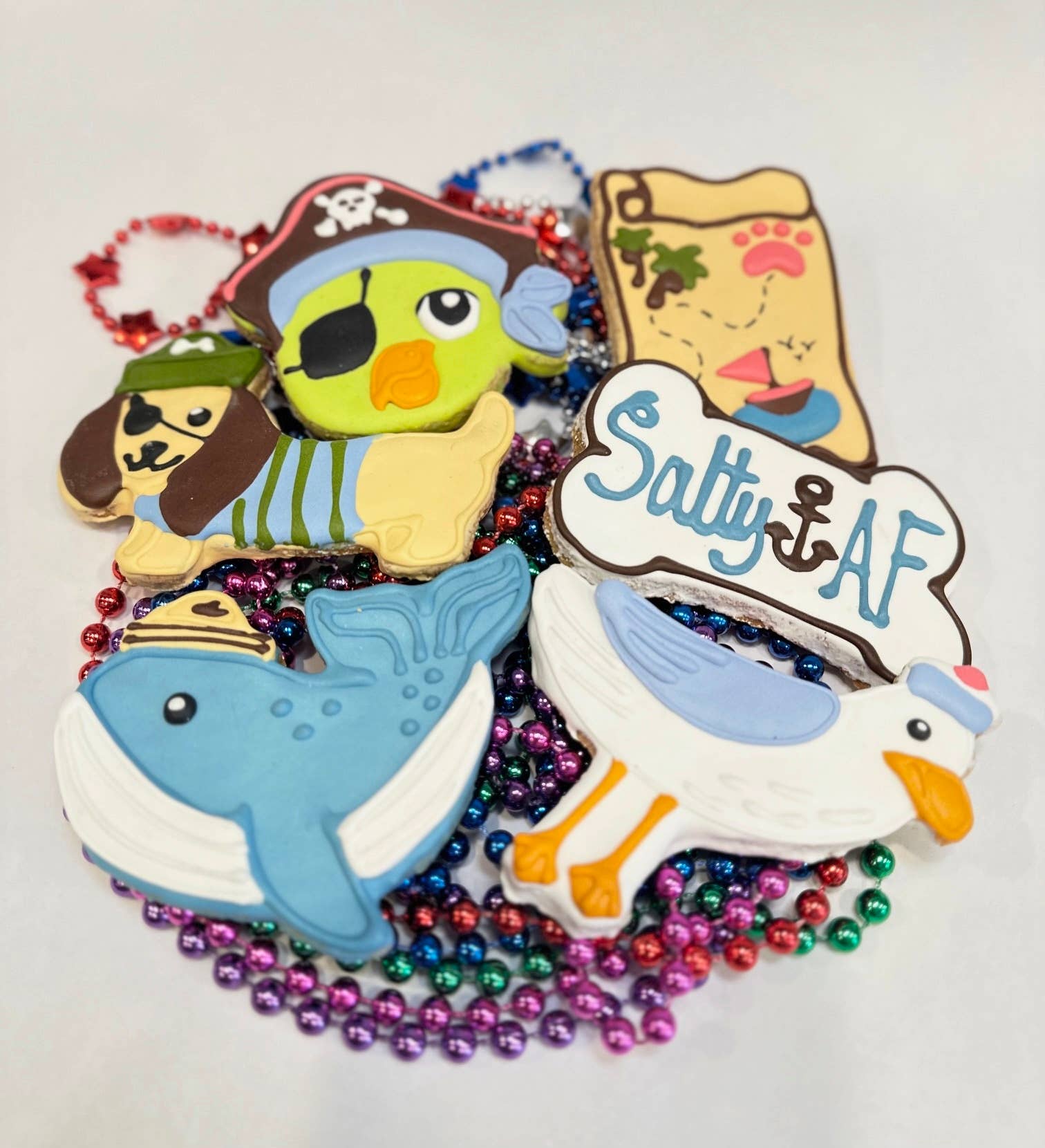 Lucky Biscuit Pet Bakery - Pirate Map : Pirate Map