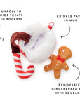 The Foggy Dog - Holiday Hot Cocoa Interactive Snuffle Dog Toy