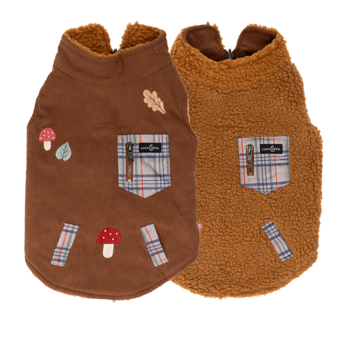 Lucy &amp; Co. - Woodland Wonder Reversible Teddy Vest