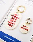 Freshwater Curated Goods™ - Sh*t Talker Keychain & Pet Tag Gift Set