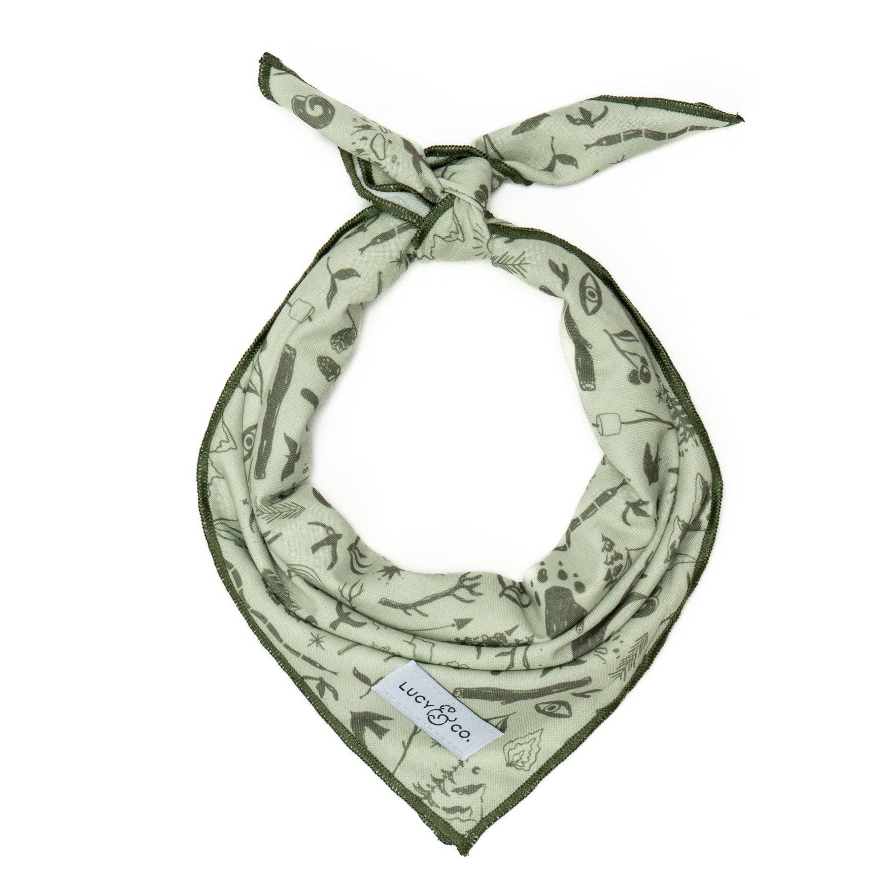 Lucy &amp; Co. - Camp Out Bandana: L