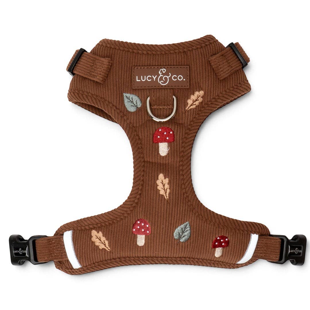 Lucy &amp; Co. - Woodland Wonder Corduroy No-Pull Harness