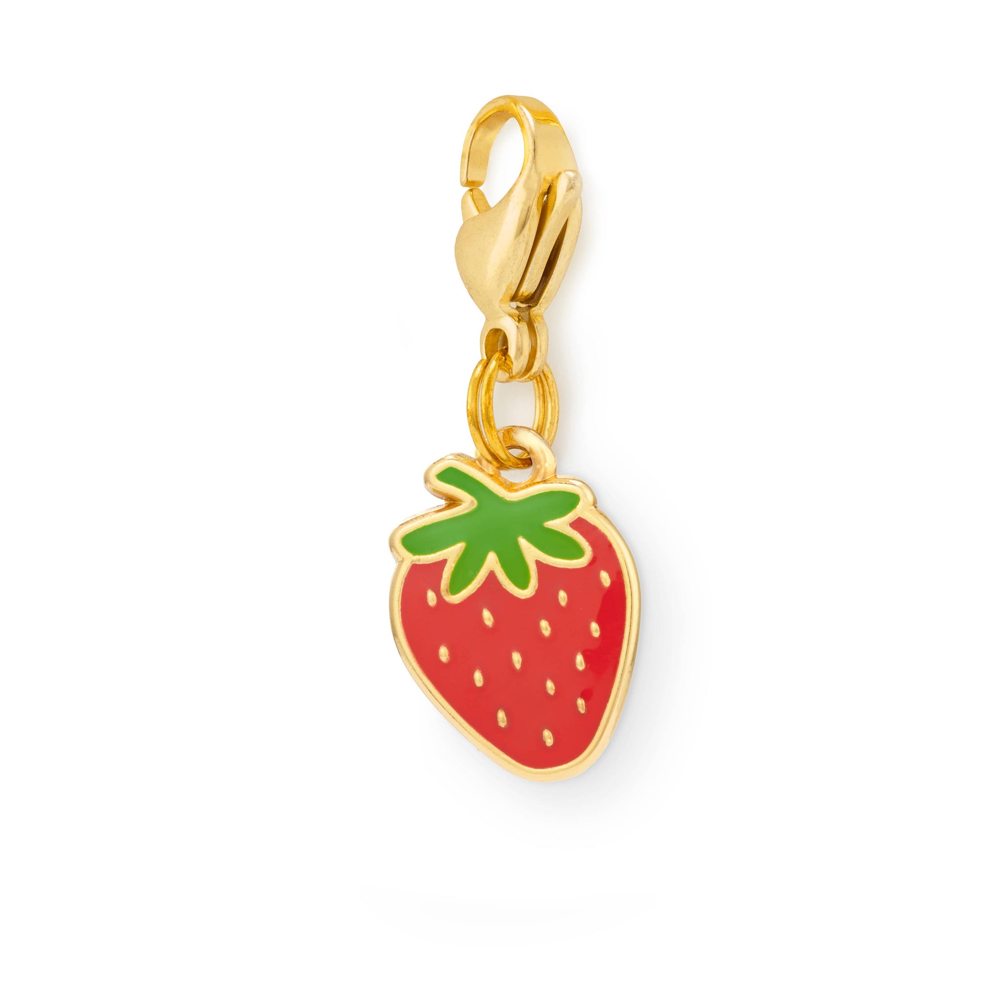 The Foggy Dog - Strawberry Collar Charm: Charm Only