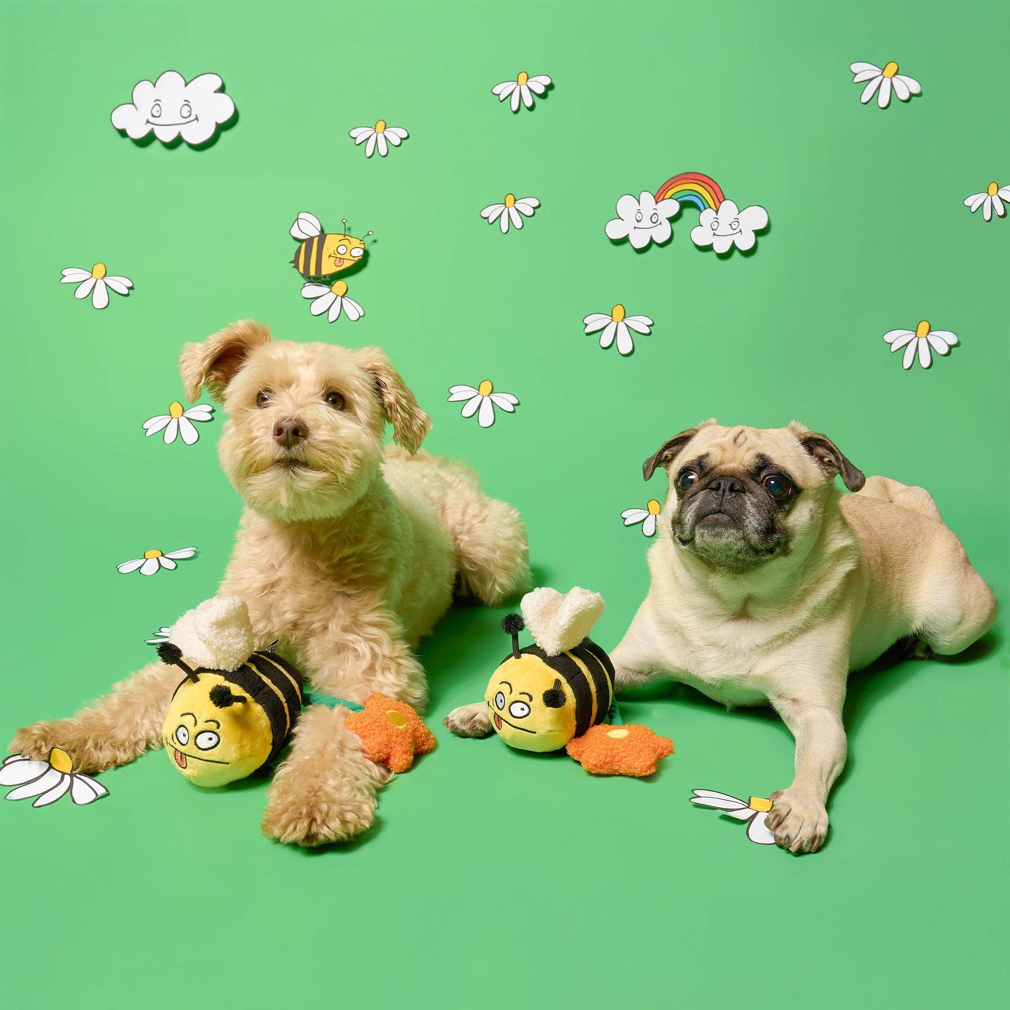 the furryfolks - Bee Happy Nosework Toy