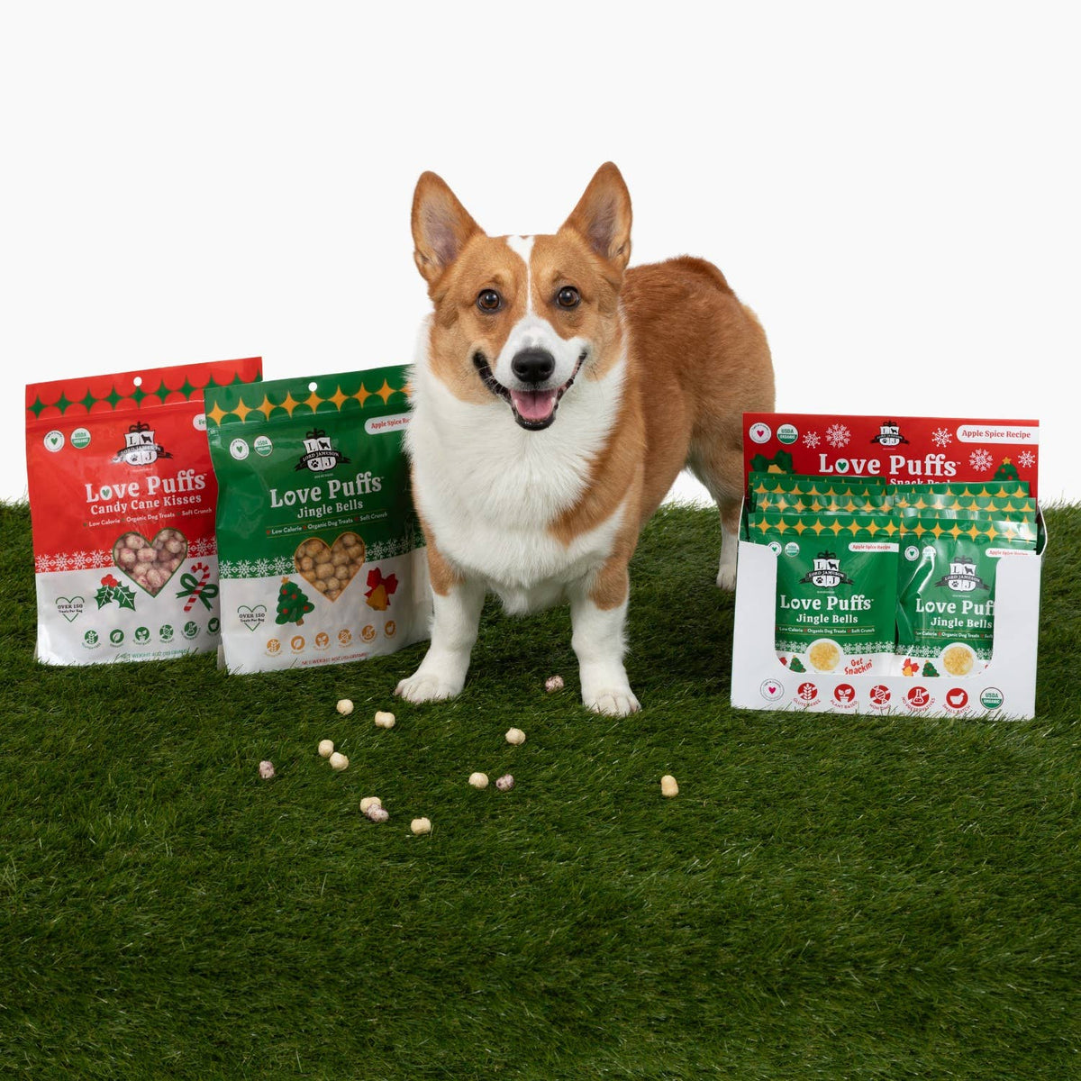 Pet Palette Distribution - Lord Jameson Love Puffs Candy Cane Kisses Pouch 4oz