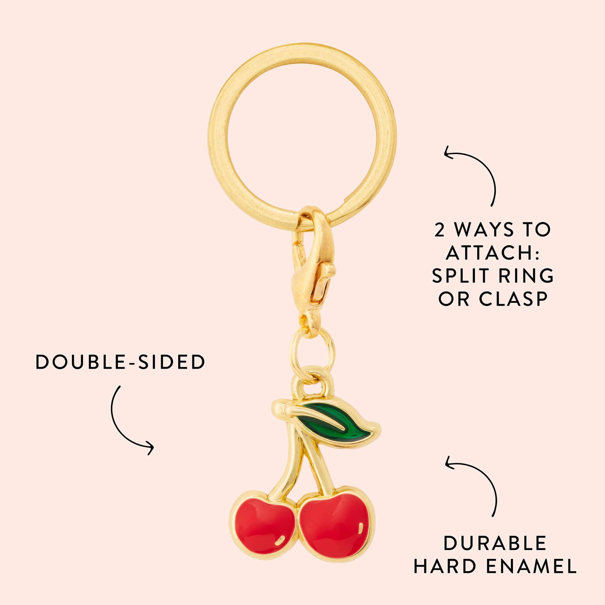 The Foggy Dog - Cherries Collar Charm