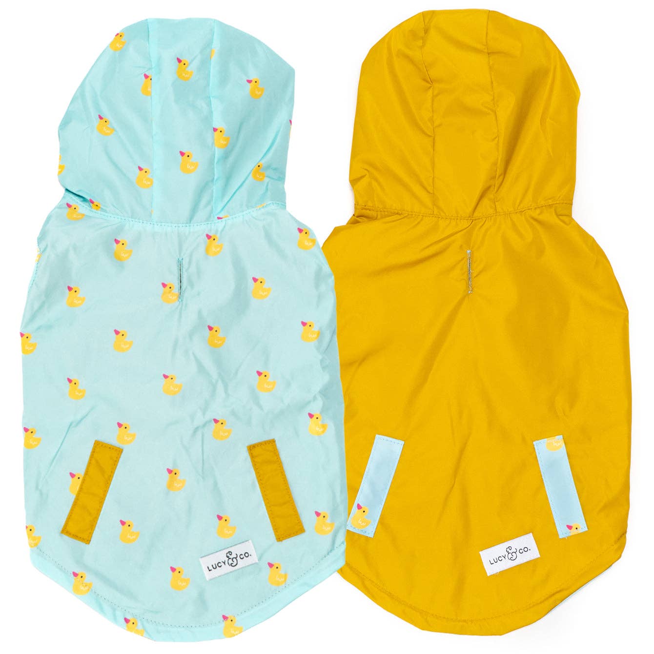 Lucy & Co. - The Lucky Ducky Reversible Raincoat