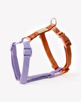 Furlou - 'Lavender and Terracotta' - Strap Dog Harness