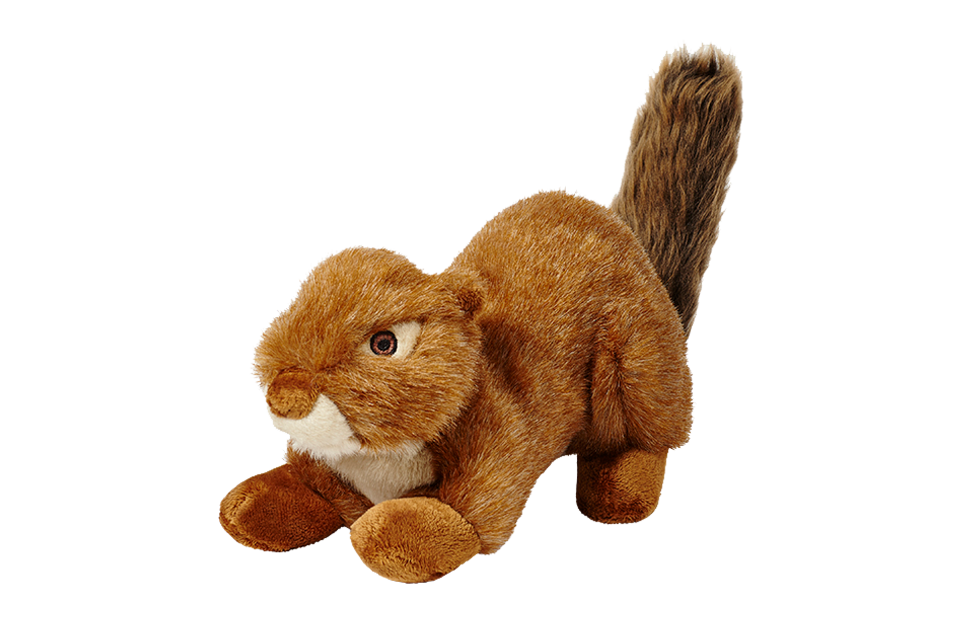 Fluff & Tuff Red Squirrel - Squeakerless