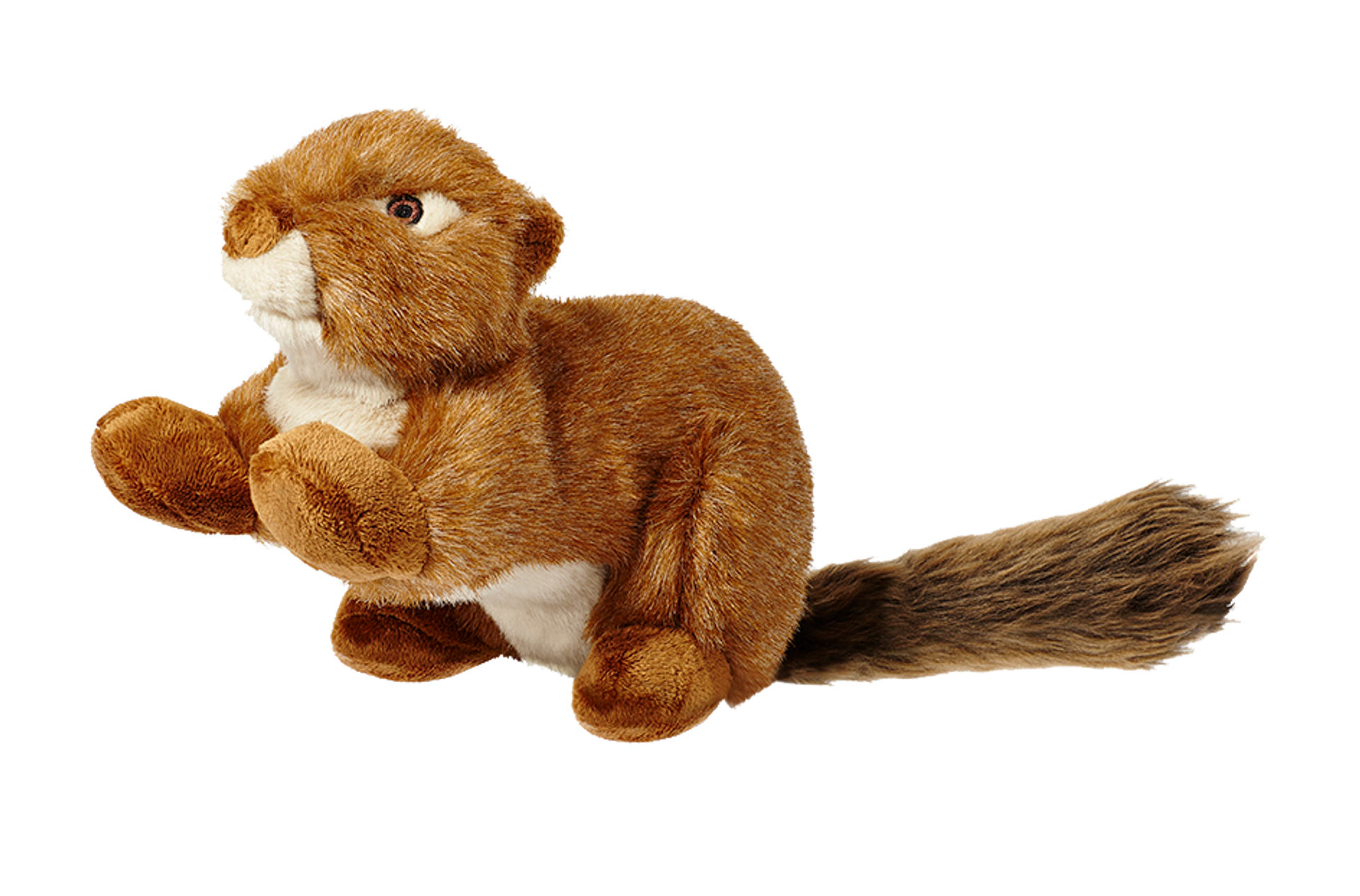 Fluff & Tuff Red Squirrel - Squeakerless