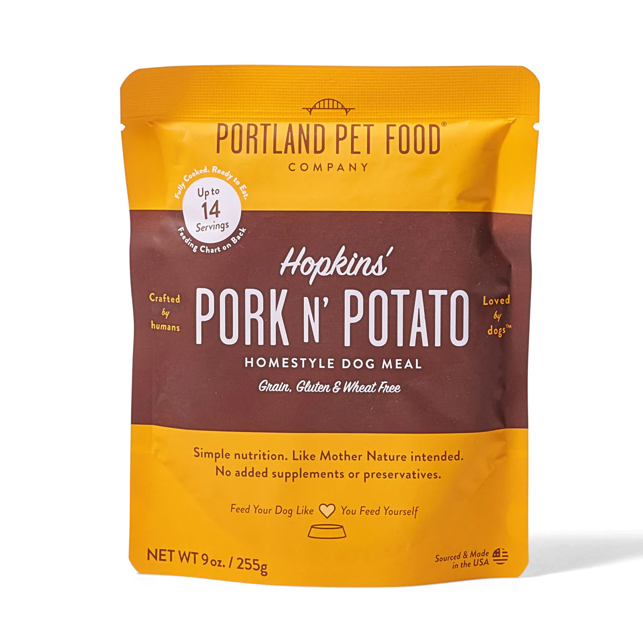 Portland Pet Food Company - Hopkins' Pork N' Potato Homestyle Dog Meal