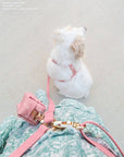 SUNNY TAILS - Perfect Pink 4-in-1 Convertible Hands Free Cloud Dog Leash: Wide