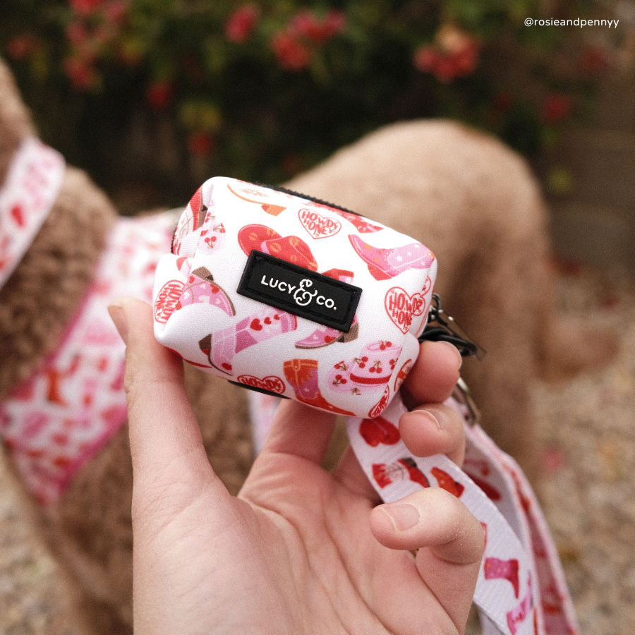 Lucy &amp; Co. - Howdy, Honey Poop Bag Holder: Default Title