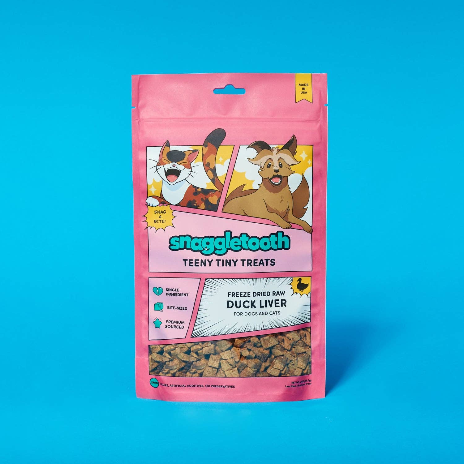 Snaggletooth Pets - Duck Liver Teeny Tiny Treats