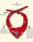Lucy & Co. - Happy Howlidays Bandana