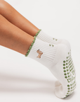 Almla Active - Dachshund & Dirty Martini Double Sided Pilates Grip Sock