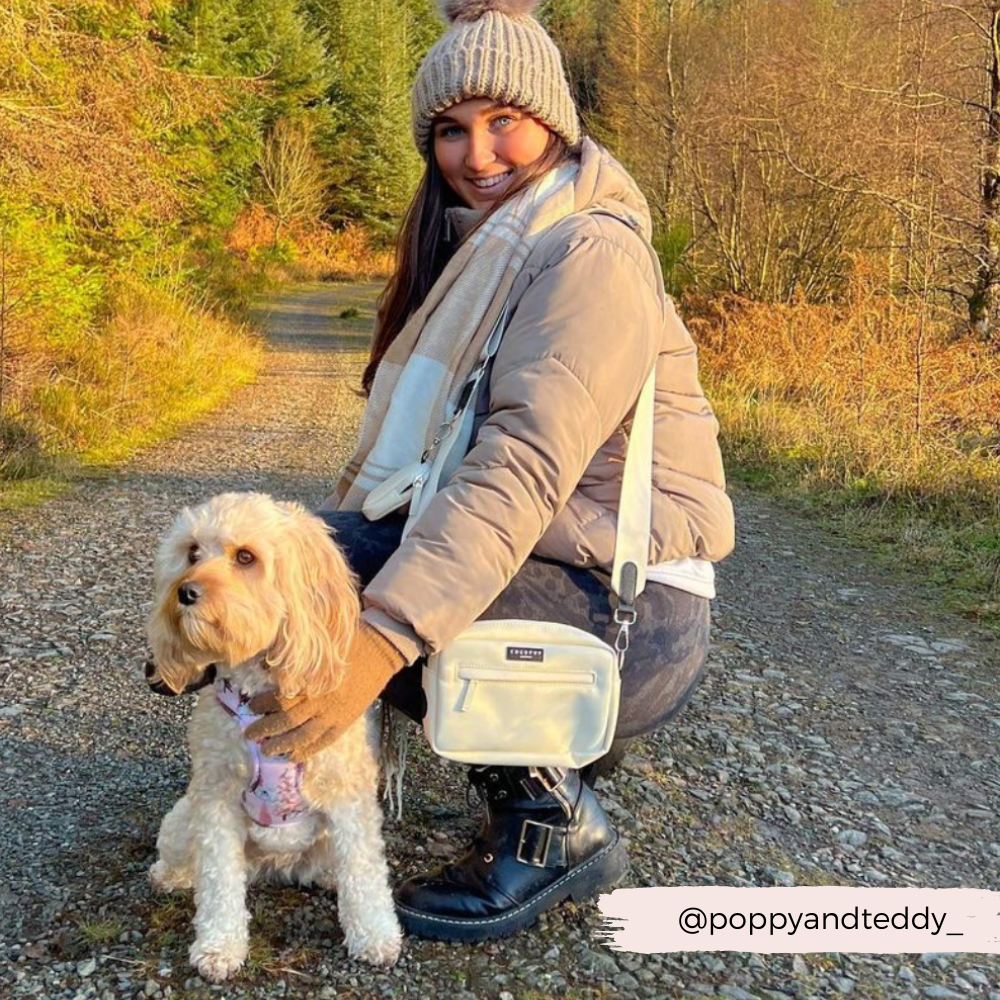 Cocopup London - Dog Walking Bag - Oyster White