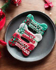 YumYum4DOGS - 6 inch Merry Woofmas Bone dog treats