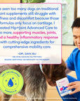 Native Pet - Hip+Joint Advanced Care Powder Joint, Muscle & Inflammation: 60 scoops