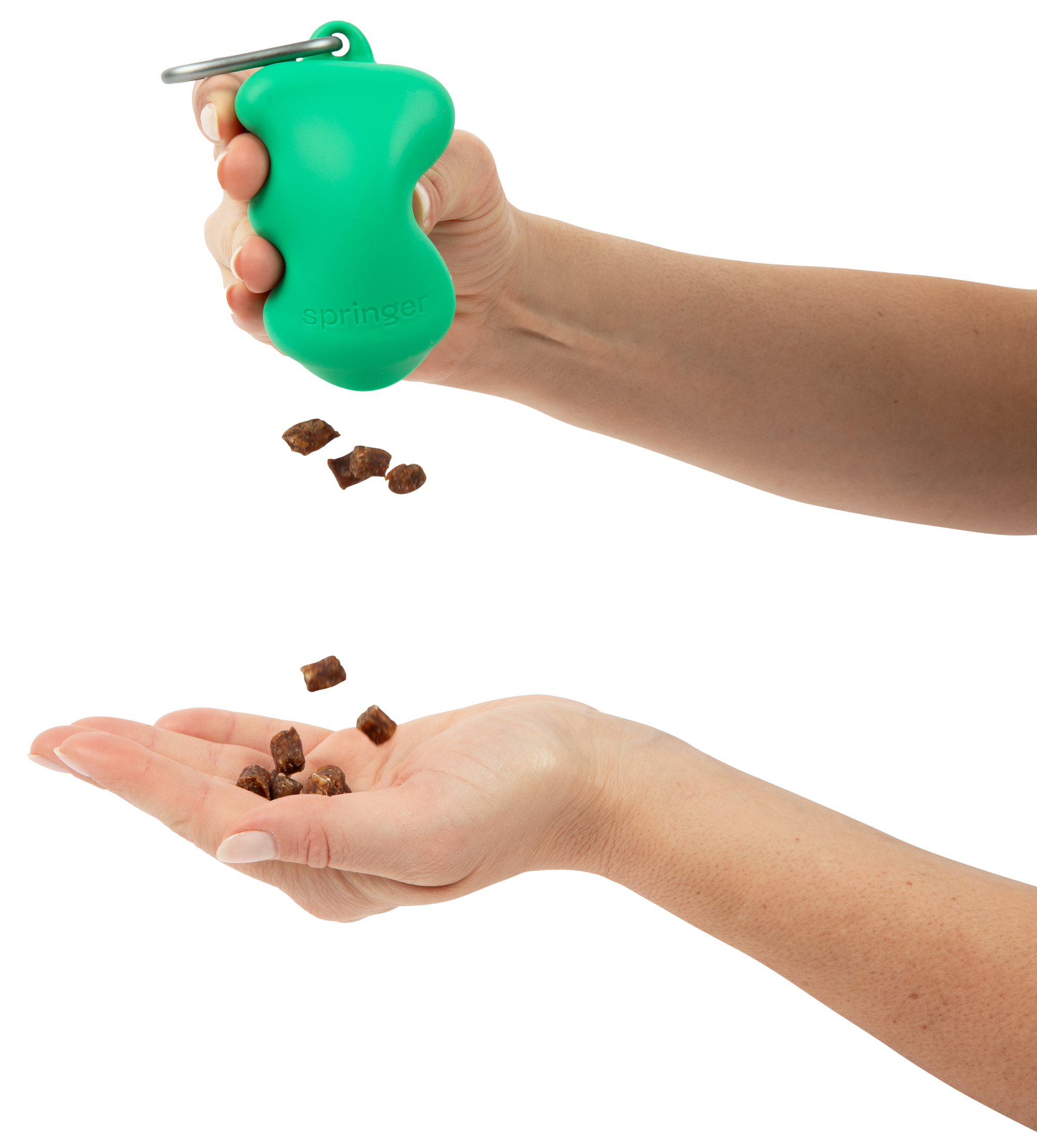 Springland Pets - Silicone Dog Treat Dispenser - 6 Colors (Mixed 12 Pack)