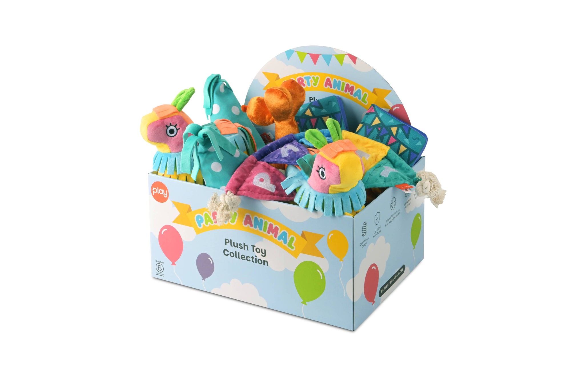 Play Pet Brands - Party Animal Collection 15pc set -FREE Merchandising Display