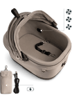 Tavo Maeve™ iso Wind - Pet Car Seat with Built-In Fan & ISOFix Latches