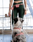 SUNNY TAILS - Perfect Pink 4-in-1 Convertible Hands Free Cloud Dog Leash: Wide