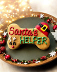 YumYum4DOGS - 6 inch Santa’s Helper Bone dog treats : Santa’s favorite