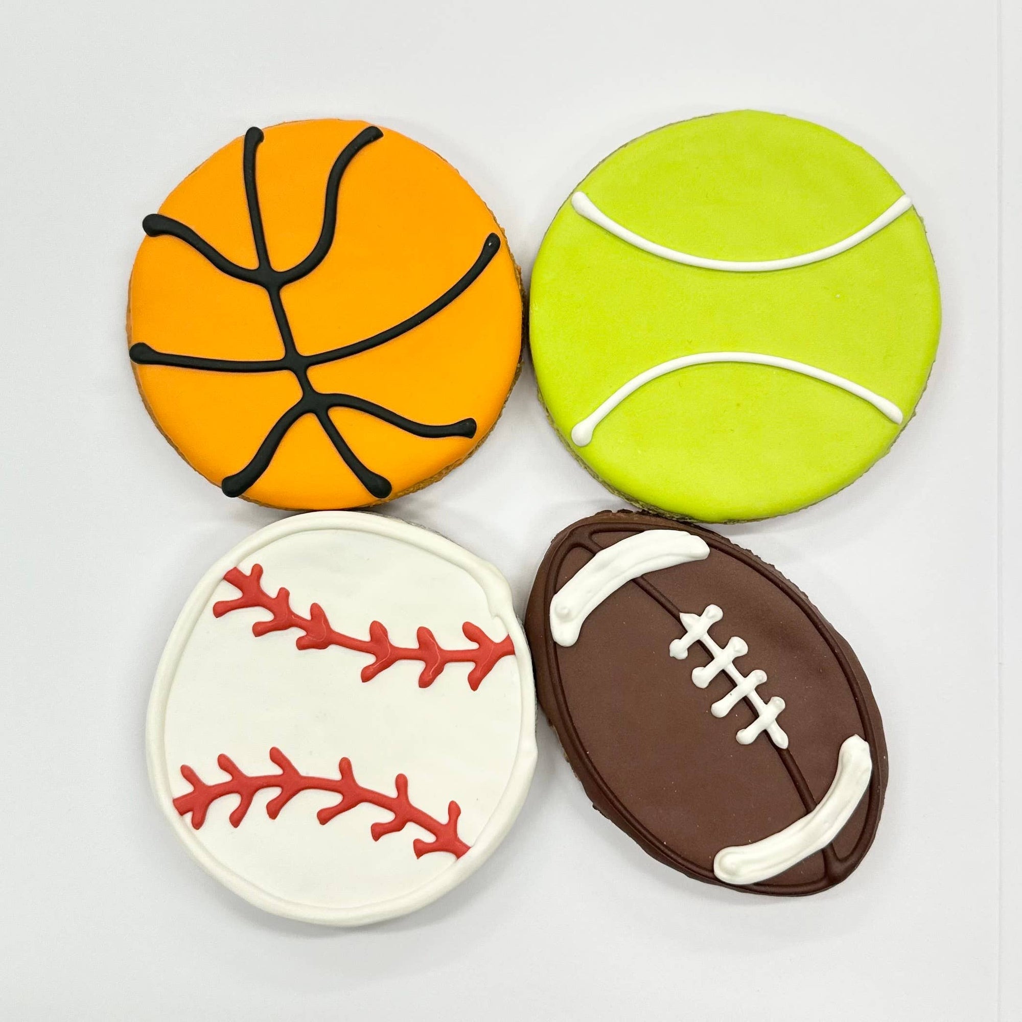Lucky Biscuit Pet Bakery - Sports Ball Buffet Cookies: Tennis Ball