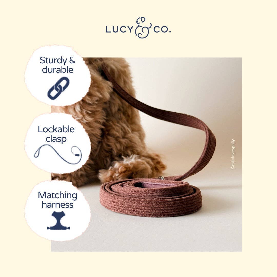 Lucy &amp; Co. - Woodland Wonder Corduroy Leash