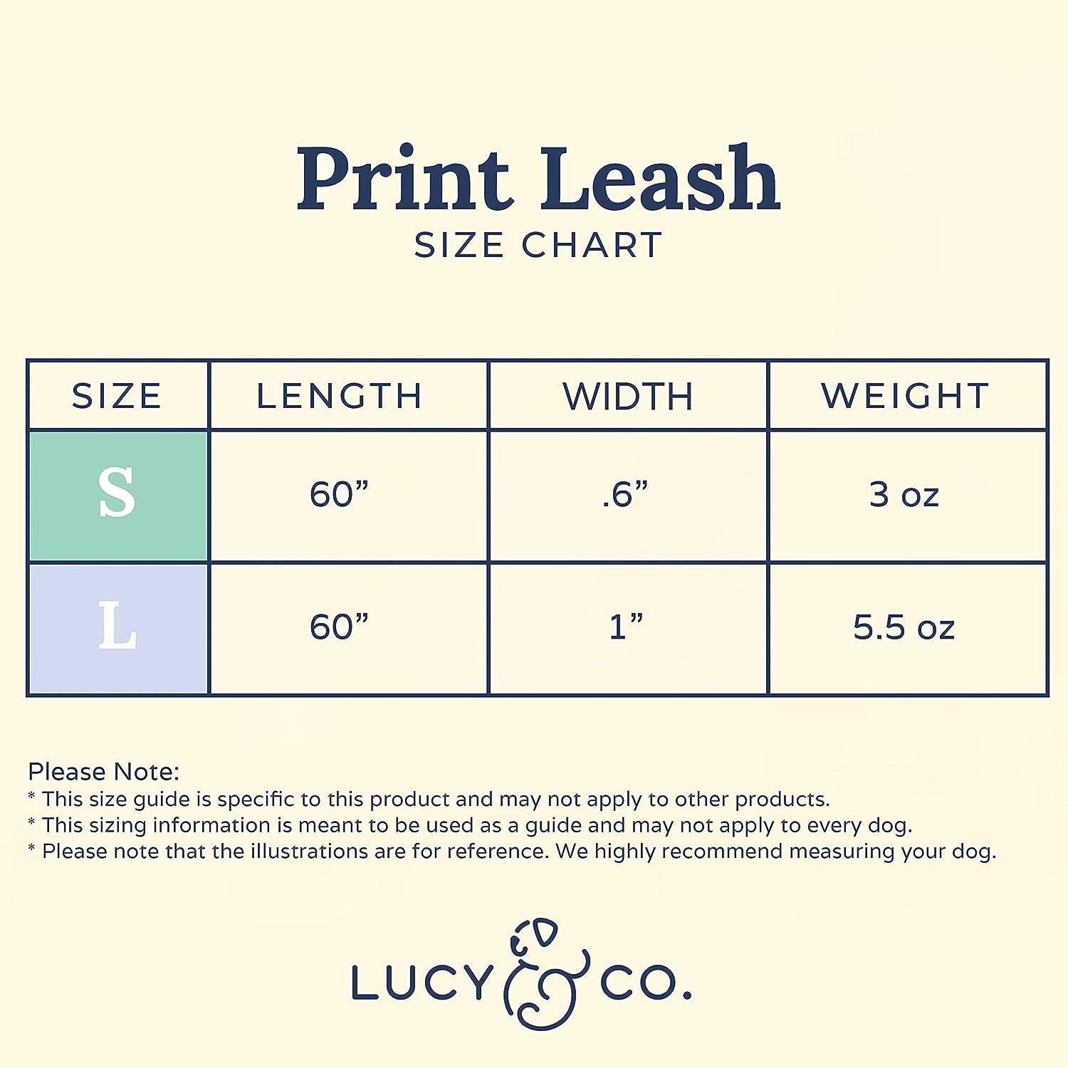 Lucy &amp; Co. - Have a Nice Day Leash: Large