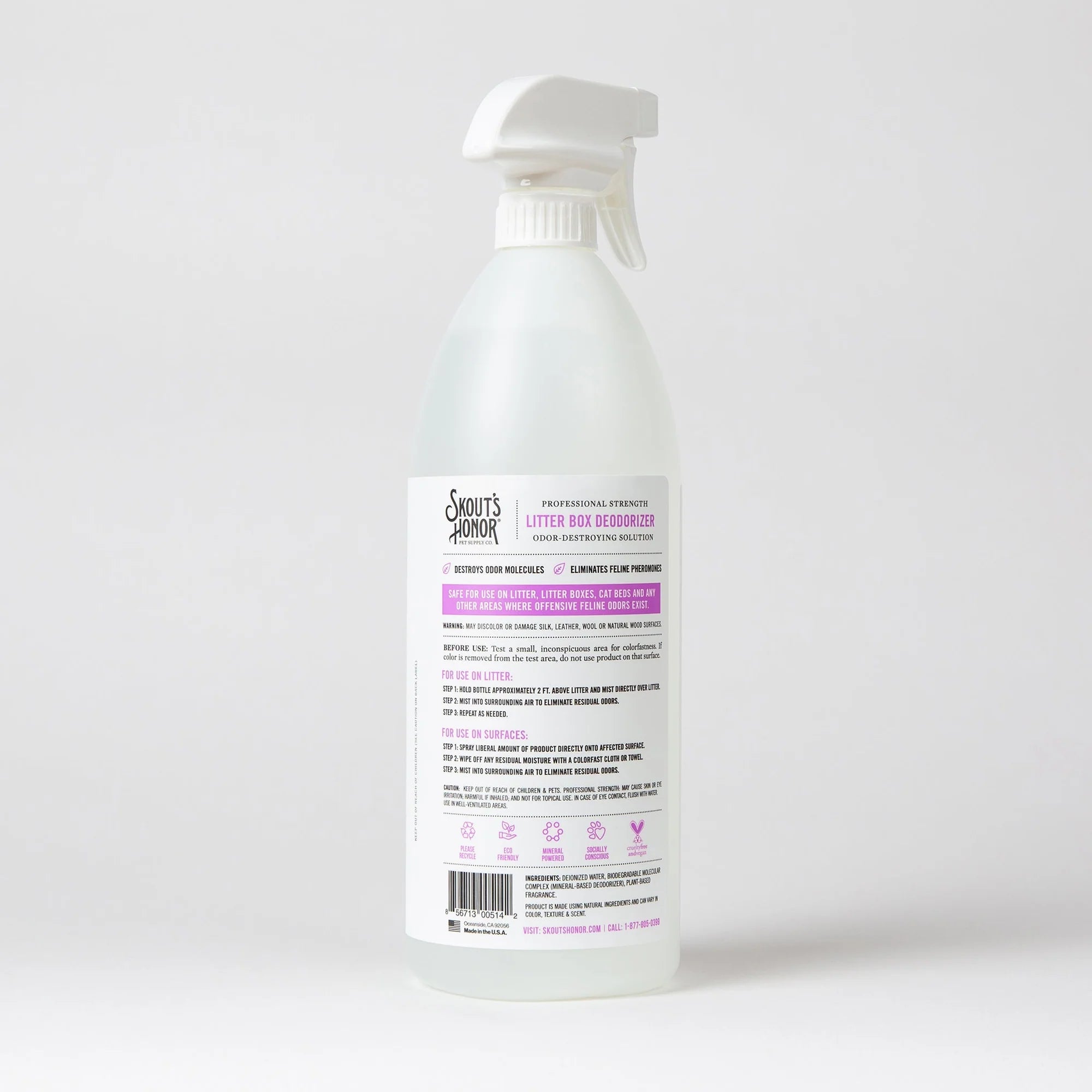 Skout's Honor Cat Litter Box Deodorizer