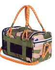 ROVERLUND - OUT-OF-OFFICE PET CARRIER PRO EDITION: BLACK CAMO / BLACK / LARGE - UP TO 25LBS