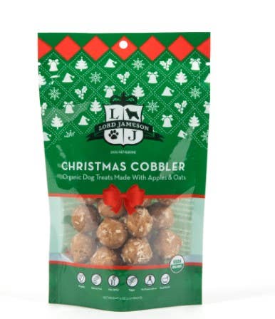 Pet Palette Distribution - Lord Jameson Christmas Cobbler Organic Soft&amp;Chewy Dog Treats