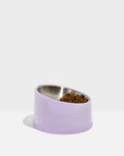 Wild One - Slanted Cat Bowl: Lilac