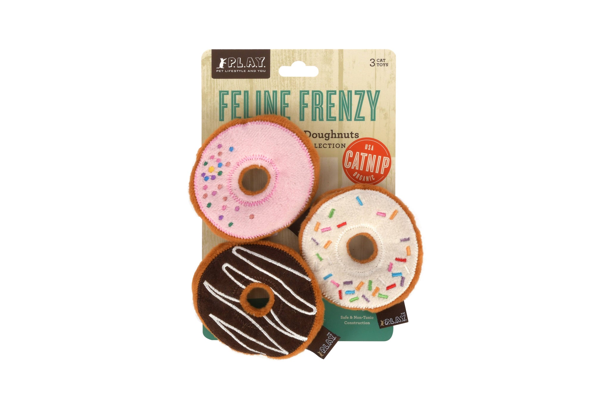 P.L.A.Y. Pet Lifestyle and You - Feline Frenzy - Kitty Kreme Doughnuts